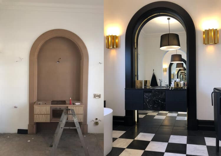BEFORE & AFTER - Killarney Apartment by Laterale Design