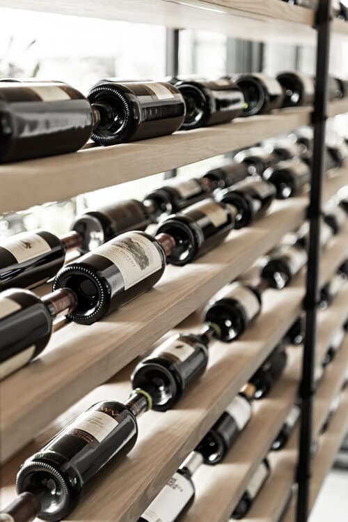 Wine display by Laterale Design in collaboration with The Private House Company - Photograph Dillon du Plessis