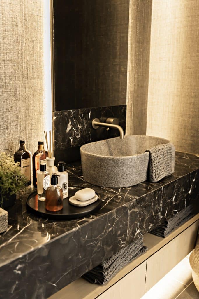Vanity by Laterale Design in Collaboration with The Private House Company - Photograph Dillon du Plessis