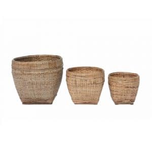 Rattan Orchid Basket