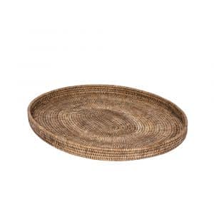 Rattan Giant Oval Tray
