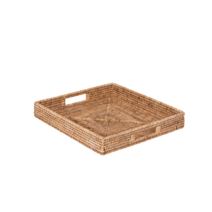 Rattan Square Tray