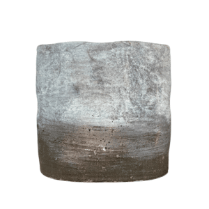 Rustic Pot - White Beige / Oval