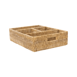 Rattan Kitchen Organiser